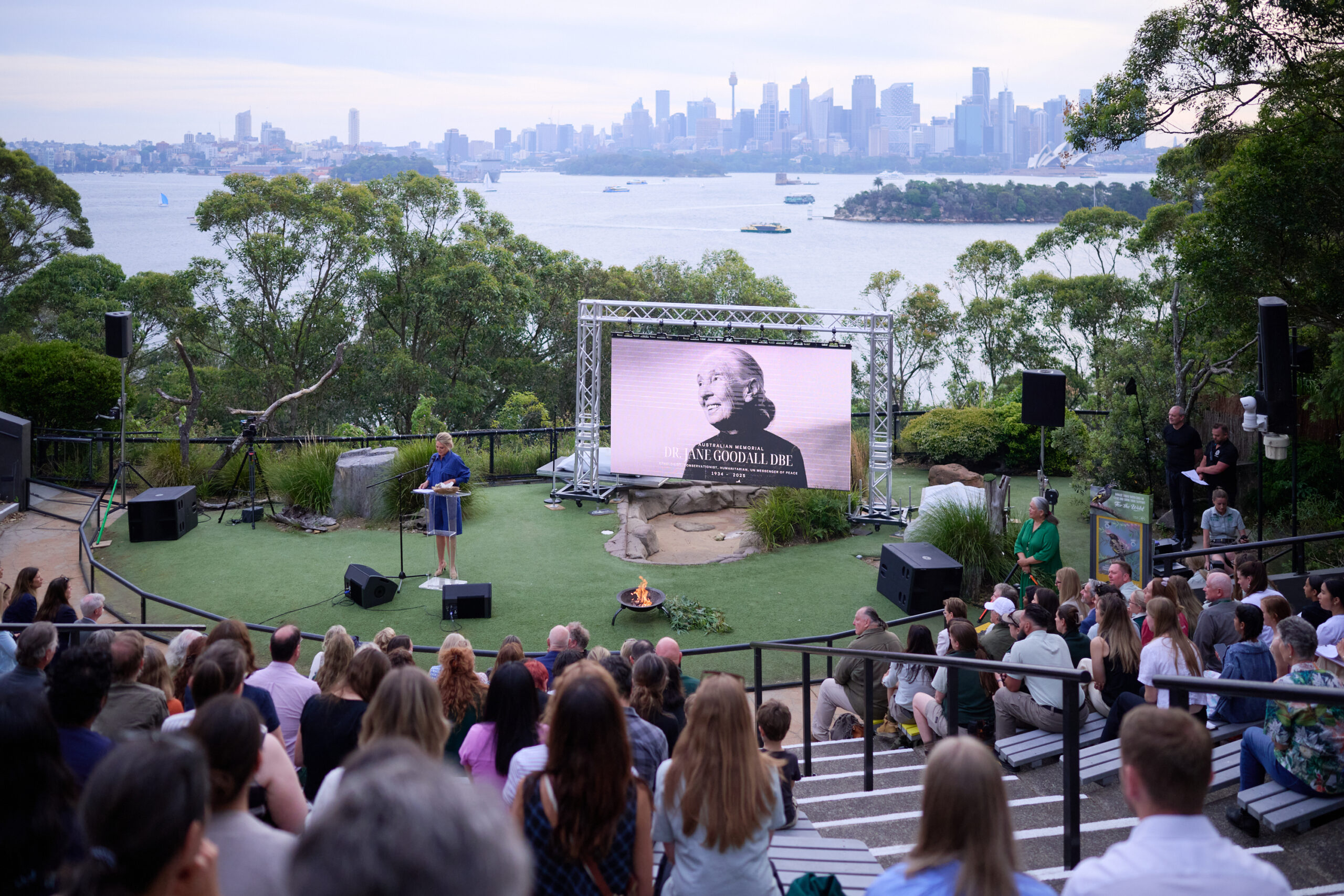 Livestreamed memorial from Taronga Zoo Sydney with event internet rental from PopUp WiFi