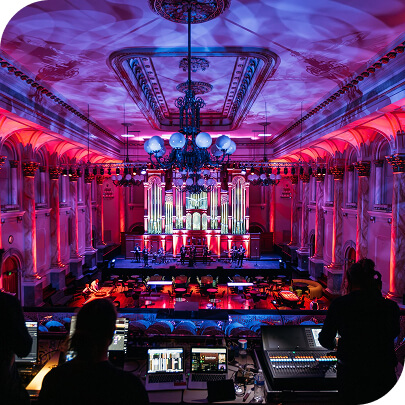 Event live stream powered by PopUp WiFi
