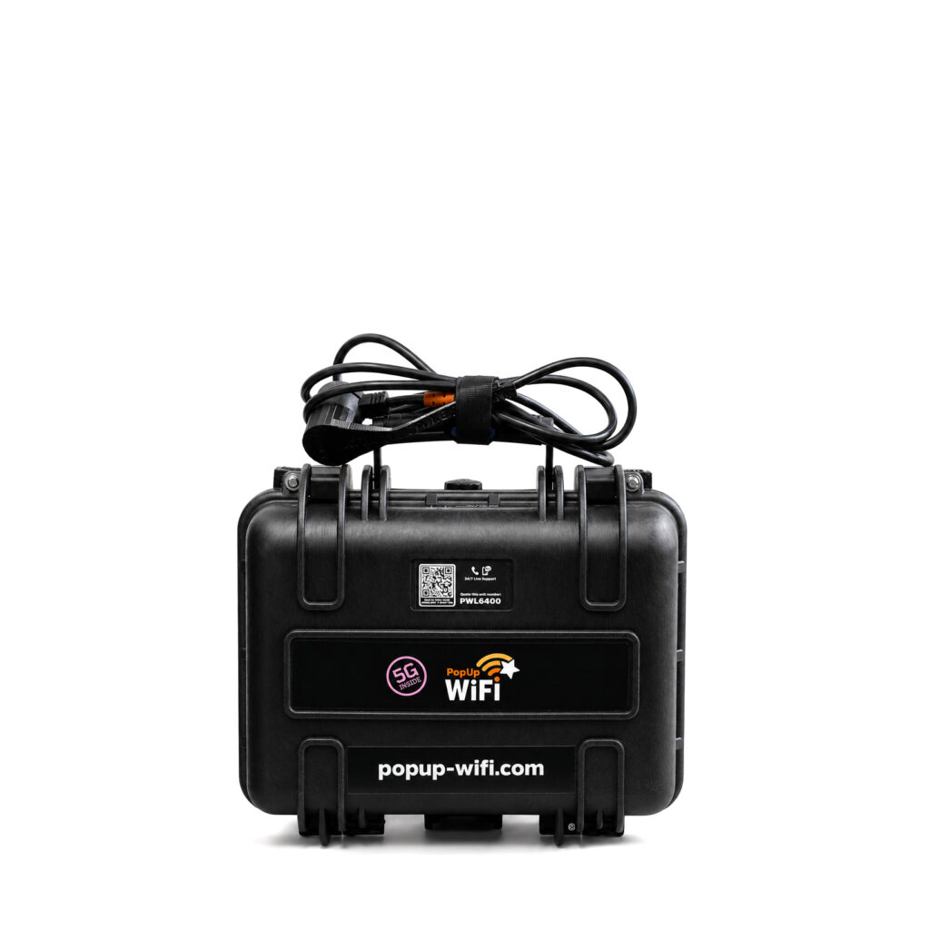 PopUp WiFi Lite unit event WiFi for hire
